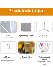 ✨ BarnTavla – Den magiska skrivtavlan som väcker kreativiteten ✨